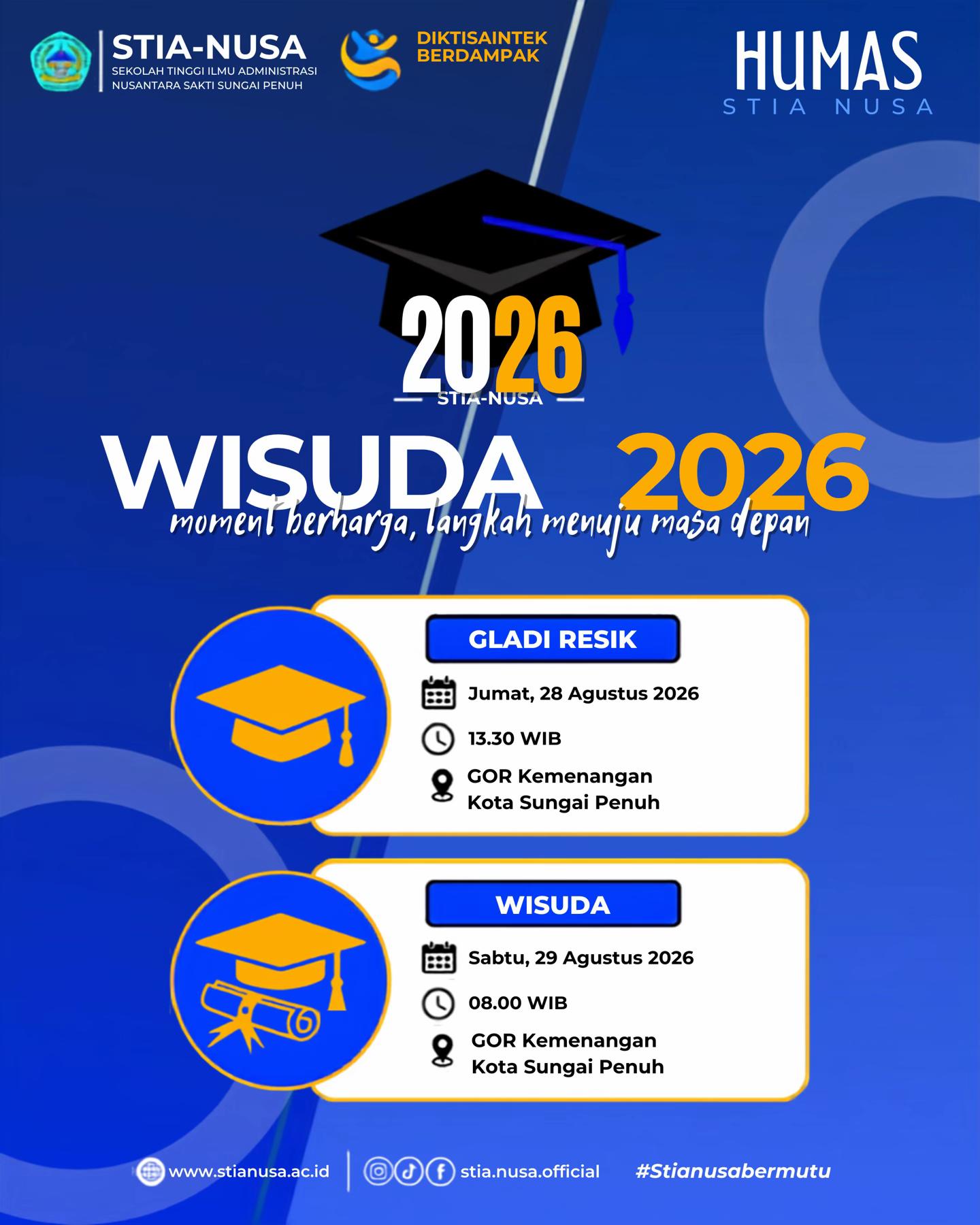 Wisuda S1 ke-XIX & D3 ke-XXXII