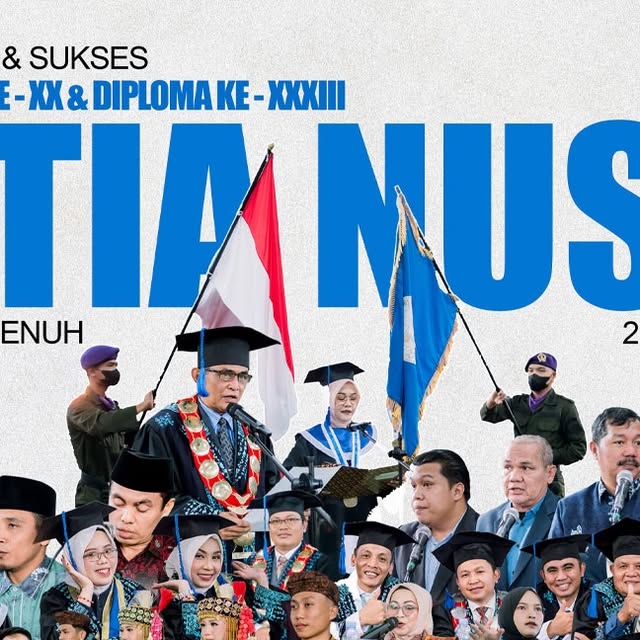 ACARA WISUDA S1 ILMU ADMINISTRASI NEGARA KE XX DAN D3 ADMINISTRASI PERKANTORAN KE XXIII TAHUN 2026 STIA NUSANTARA SAKTI SUNGAI PENUH